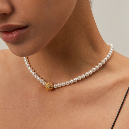 Artisan's Touch Pearl Necklace