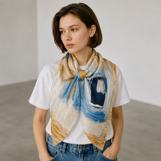 Azure Passage Scarf