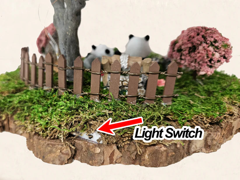 Miniature Fairy Garden - Panda