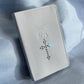 Baby Bible W/ Our Fine Crystal Cross: White
