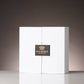 Gold Diffuser  with Dimensional White Flower, "Iris &Rose"