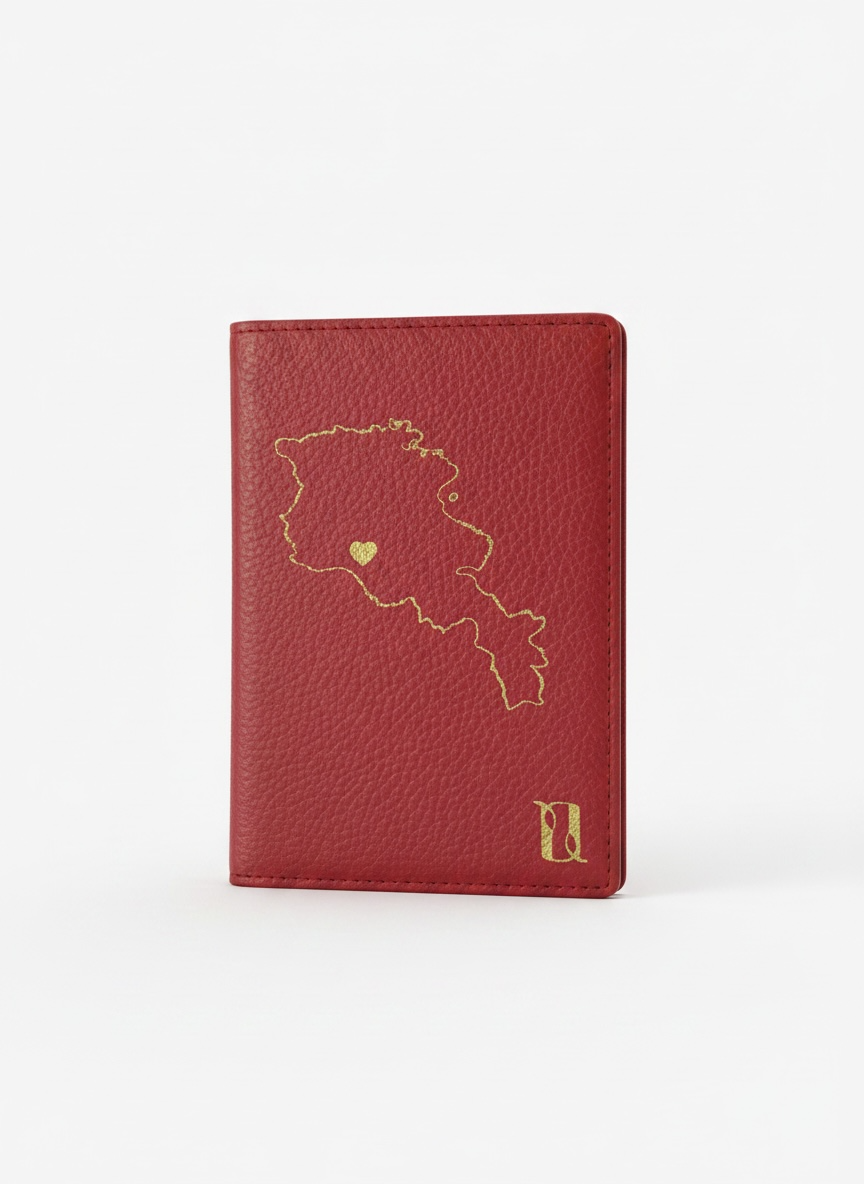 Love Armenia Passport Holder & Luggage Tag Travel gift Set?