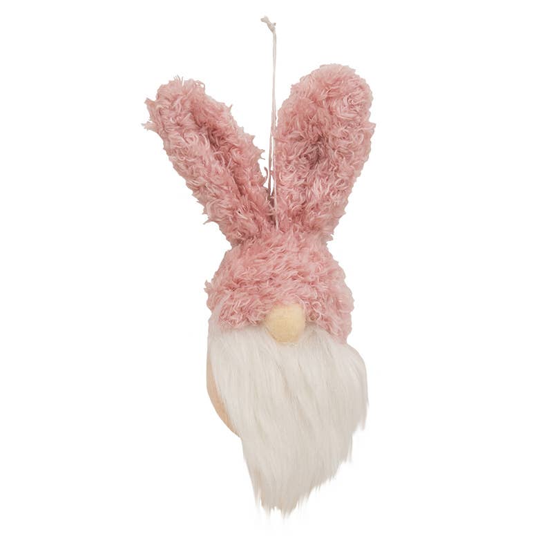 Fuzzy Gnome Bunny Ornament, 3 Asstd.