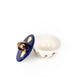 Bowl Floral Canister: Blue