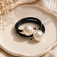 Statement Pearl Double-Wrap Bracelet – Gold or Silver
