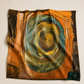 Golden Eclipse Art Scarf