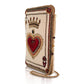 High Court Beaded Crowned Heart Crossbody bag