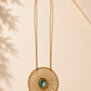 Celestial Blue Swarovski Crystal Pendant Necklace