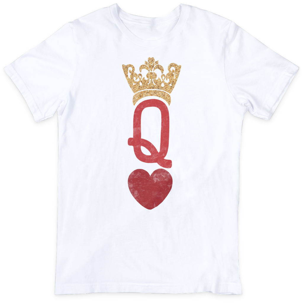 Queen of Hearts T-shirts