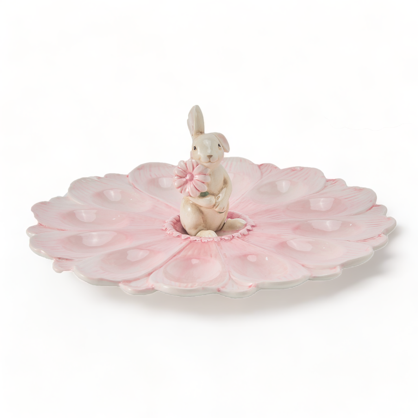12in Bunny Egg Platter: Spring Confections