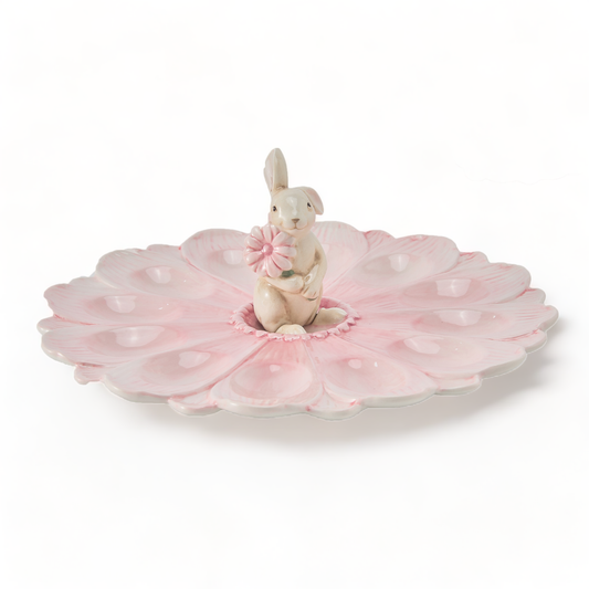 12in Bunny Egg Platter: Spring Confections