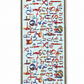 Trchnagir Armenian Alphabet Poly Silk Scarf