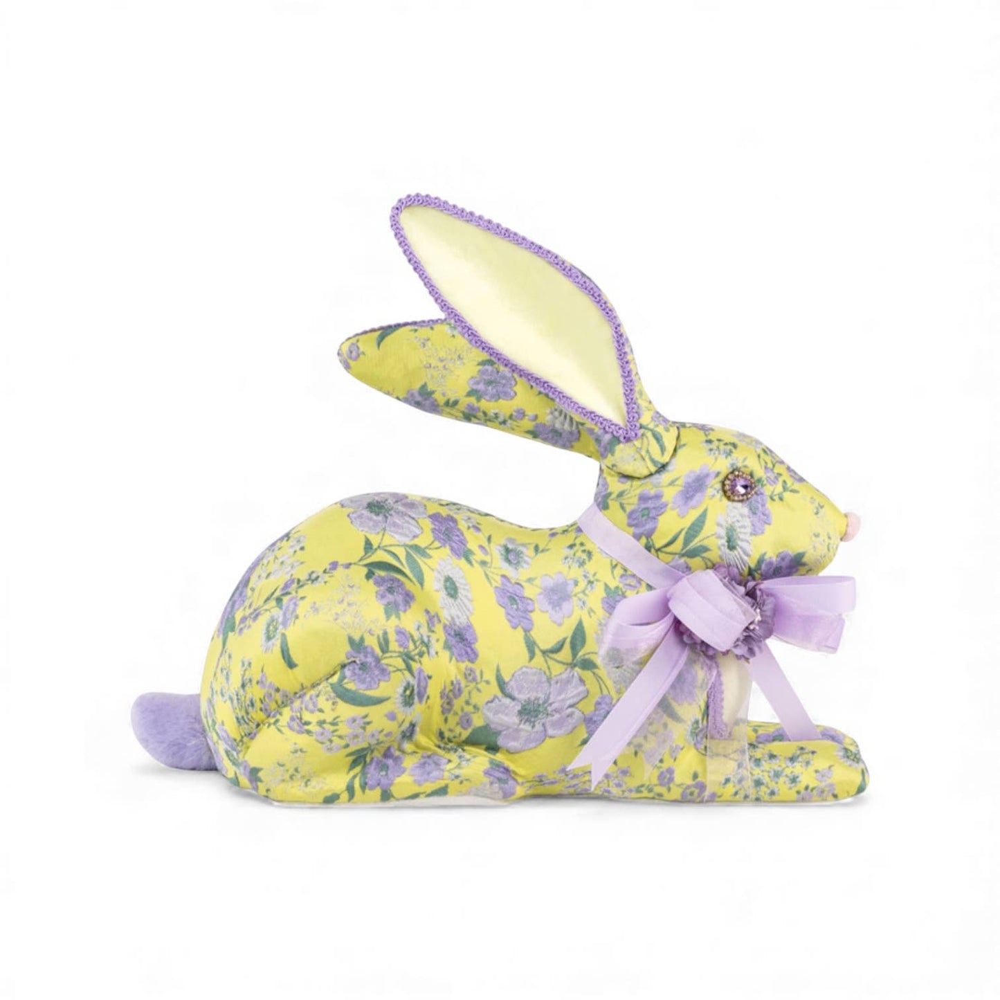 16in Lavender Floral Bunny