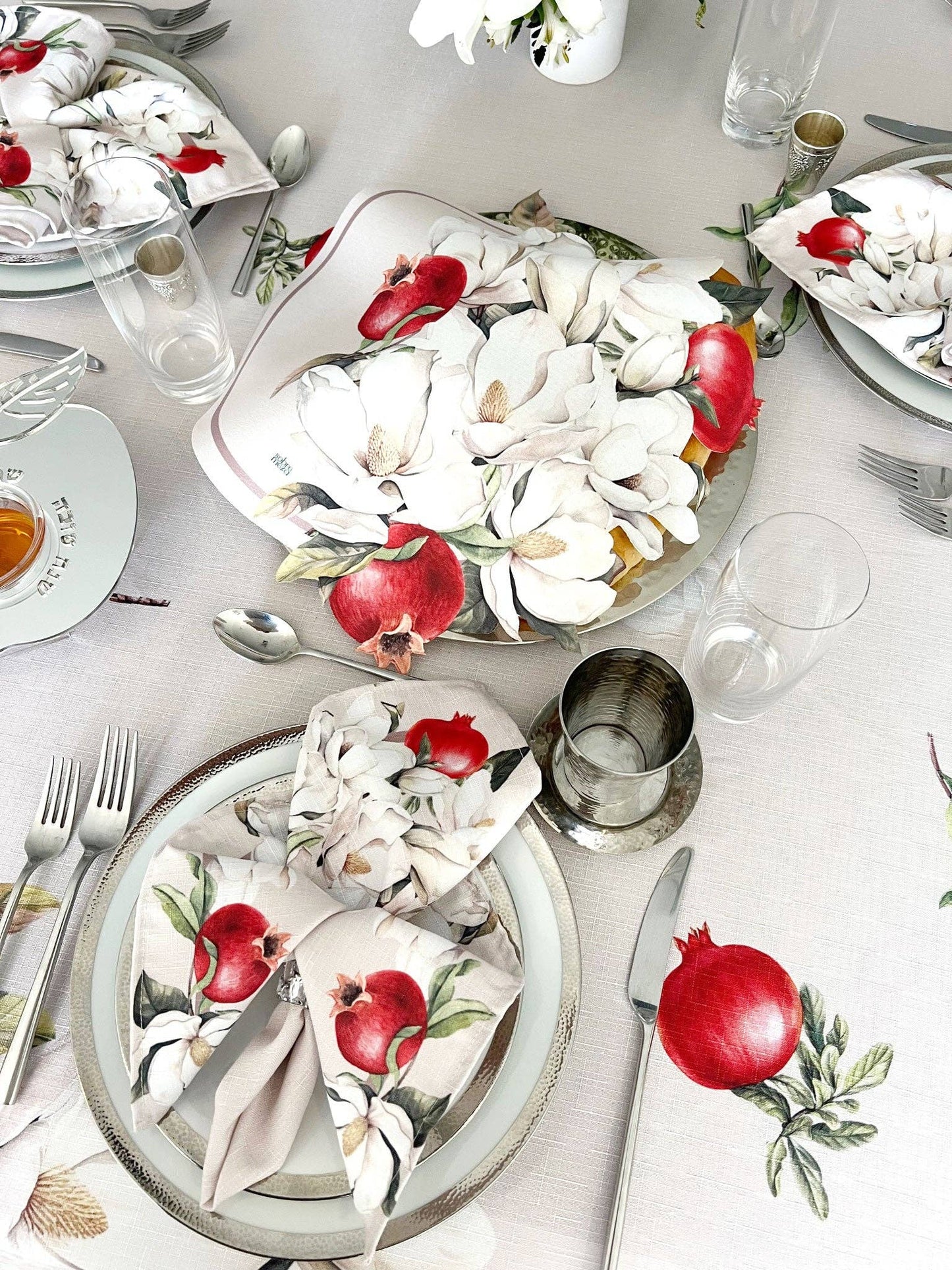 Pomegranate Easy-Care Napkins Set of 6
