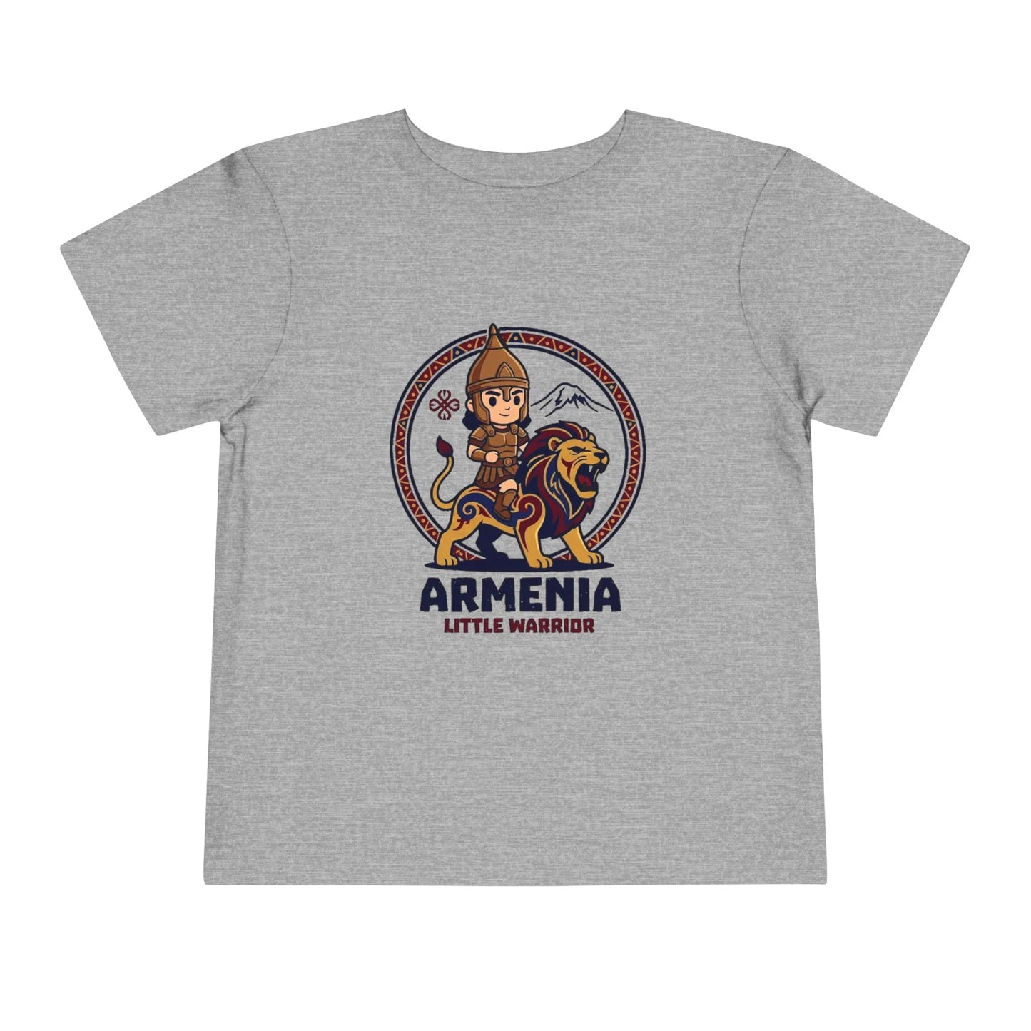 Armenian Little Warrior Toddler Tee - Lion & Heritage Design