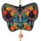 Flight of Fancy Butterfly Beaded Coin Purse