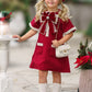 Cozy Meets Chic Burgundy Tweed Dress: Burgundy