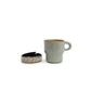 Kilim And Ceramic Mug: Blue