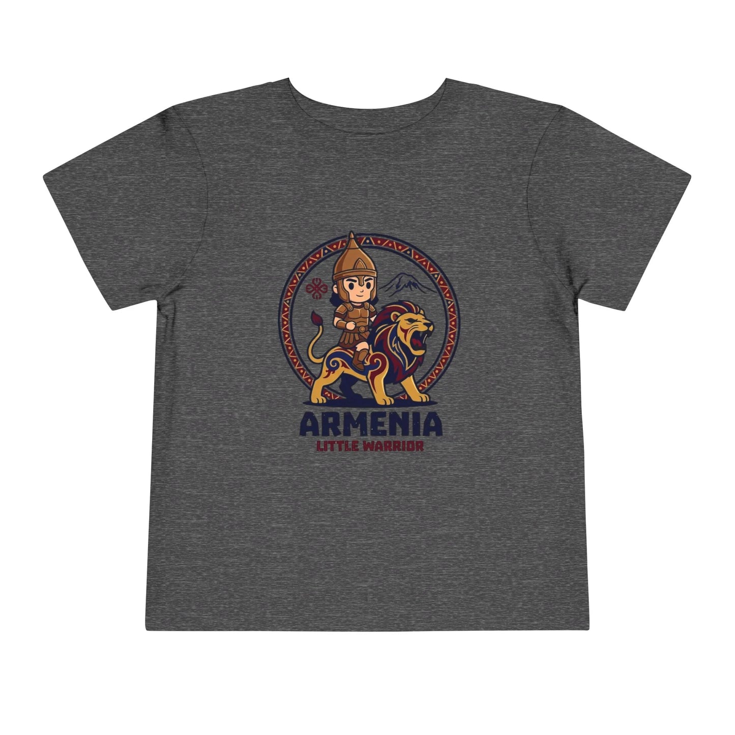 Armenian Little Warrior Toddler Tee - Lion & Heritage Design