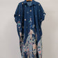 Printed cotton shirt dress, loose fit : Ivory