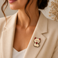 Sweetheart Cat Ceramic Brooch