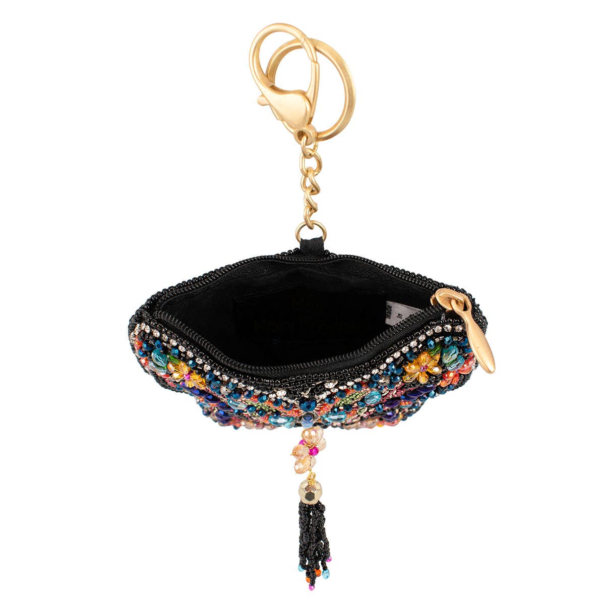 Flight of Fancy Butterfly Beaded Coin Purse