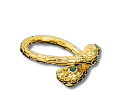 Gold Serpent Ring