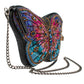 Jewels Beaded Butterfly Crossbody Handbag