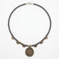 Phaistos Disc Hematite Necklace