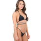 Auri Chain Bikini Top - Black