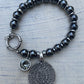 Phaistos Disc Hematite Bracelet