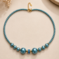 Aegean Blue Pearl Necklace