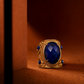 Lapis Lazuli Chunky Statement Ring | Maximalist Wholesale