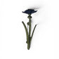 Blue Wildflower Botanical Brooch Pin