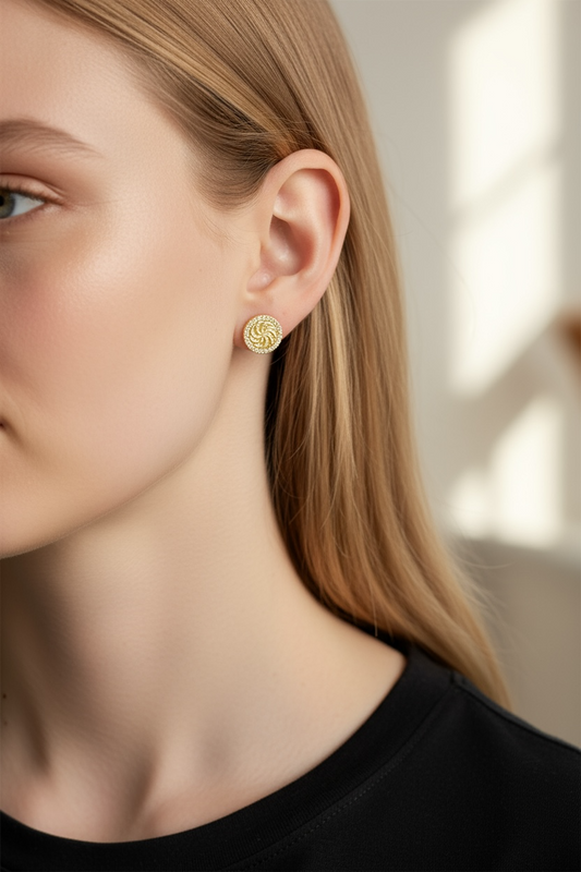 Eternity Stud Earring