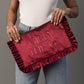 Girly Things Ruffle Travel Pouch
