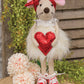 Standing Mouse with Red Heart