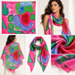 Vibrant Expressions Abstract Art Scarf