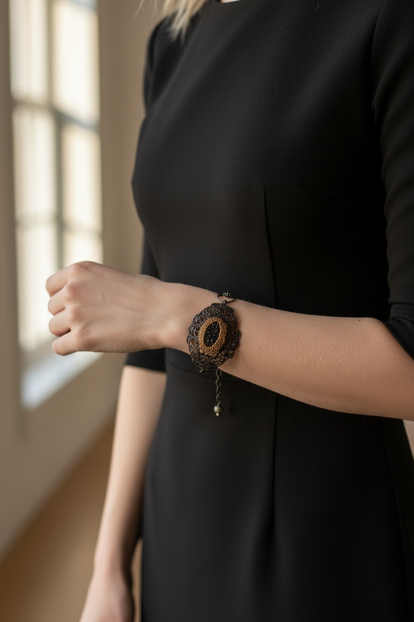 Bronze Filigree Bracelet