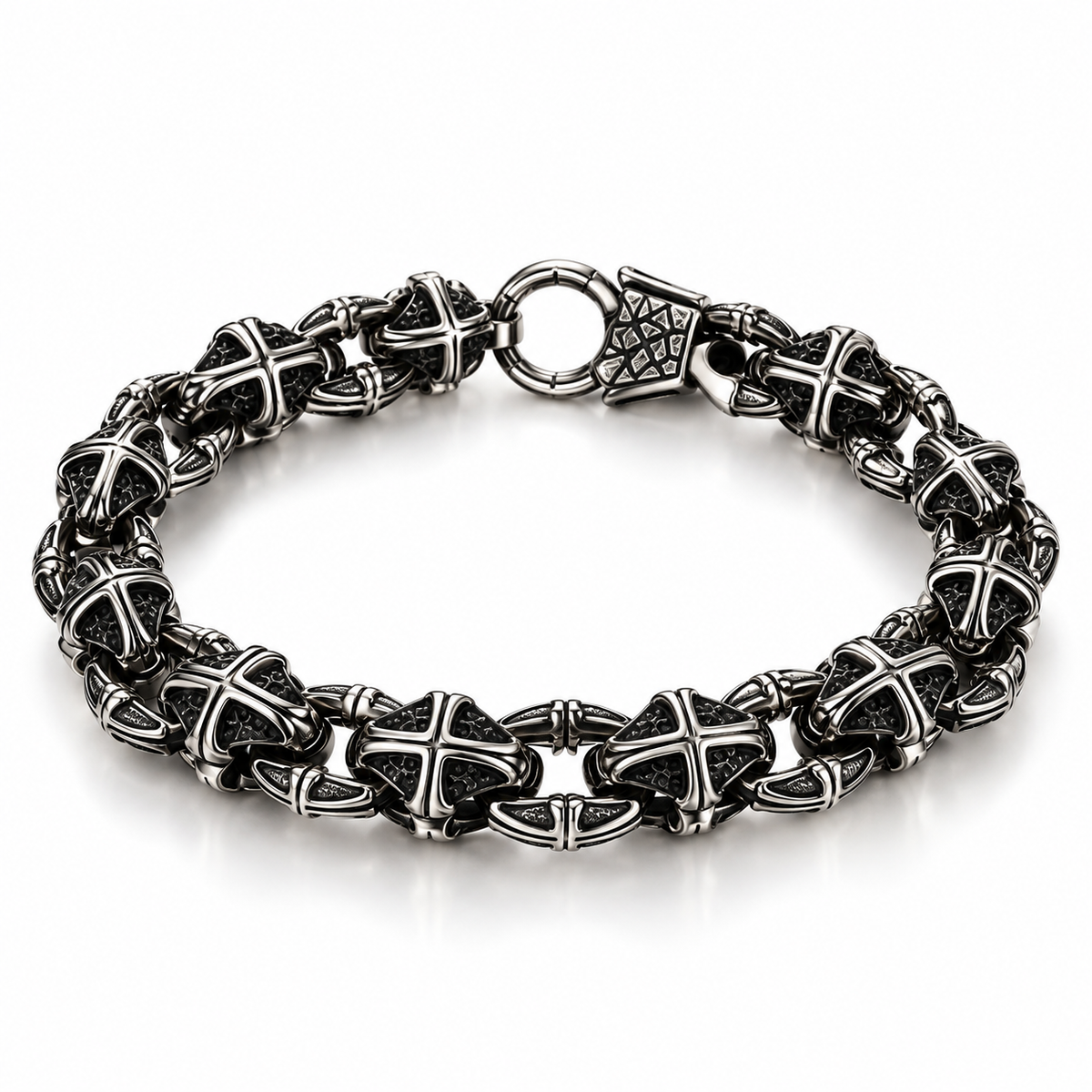 Knight’s Oath Cross Bracelet