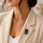 Armenian Angel Ceramic Brooch