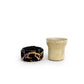Ceramic And Kilim Bowl: Beige