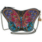 Jewels Beaded Butterfly Crossbody Handbag