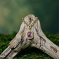 Maximalist Necklace with Large Natural Stone: Lapis Lazuli