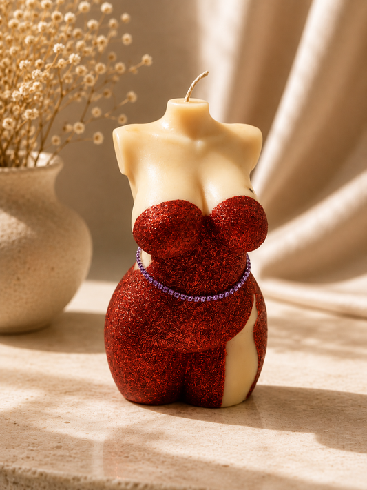 Jessica Rabbit Sculptural Candle