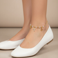 Trinity- Heart, Cross, Anchor Anklet