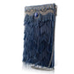 True Blue Precious Stone with Fringe Crossbody Phone Handbag
