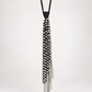Embellished Fringe Statement Tie