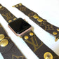 Apple Watch Band - Upcycled Monogram: 38/40/41