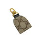 Le Charm Keychain - Upcycled Designer: GG Round